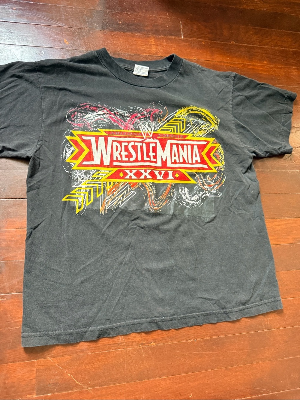 Men’s Vintage 2010 WrestleMania Graphic T‑Shirt
